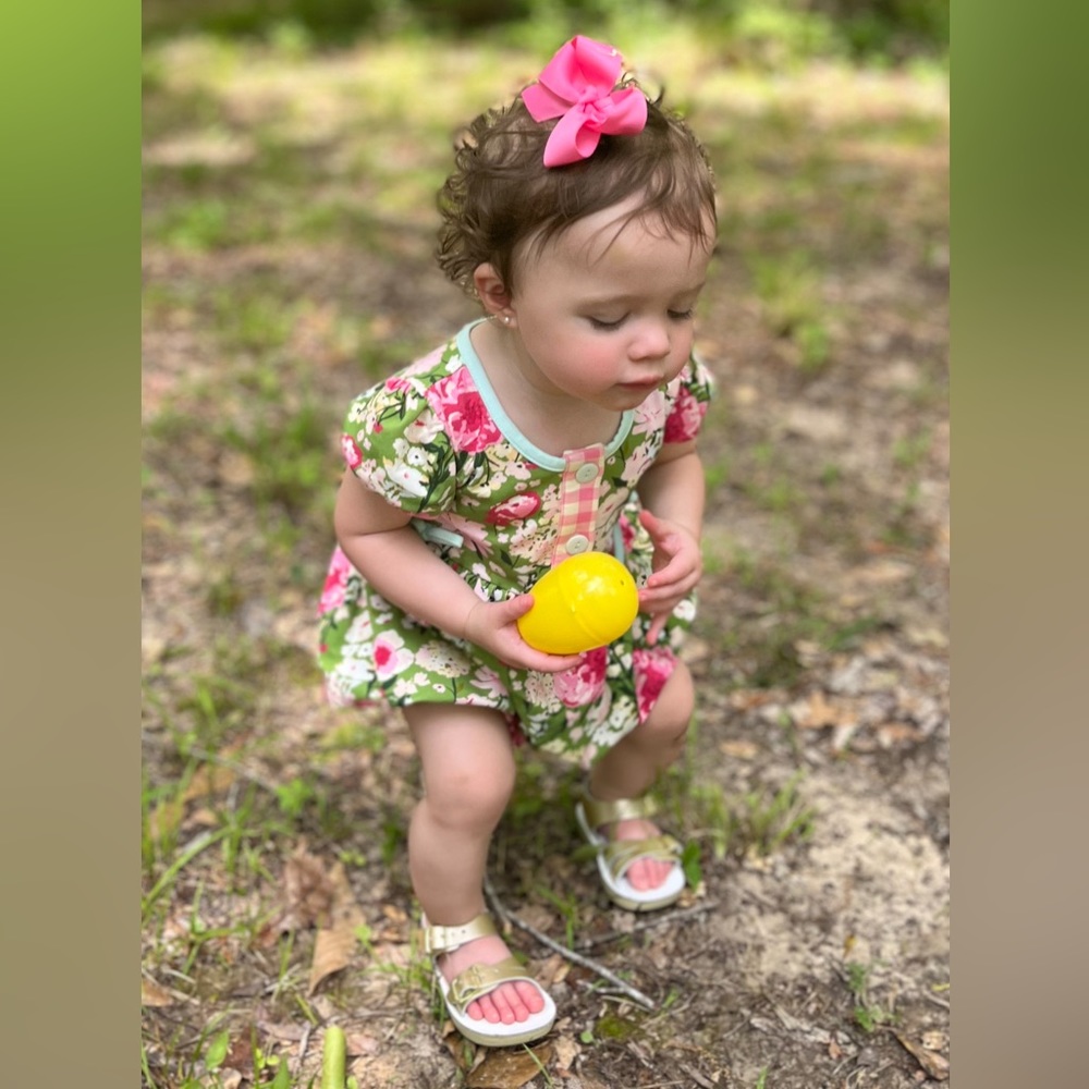 12m Sweet Honey Floral Romper